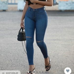 Fashion Nova canopy jeans